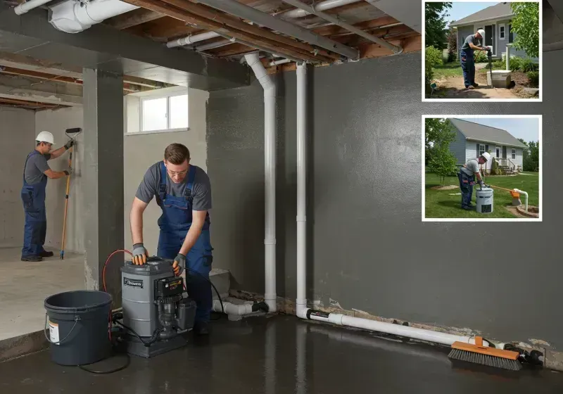 Basement Waterproofing and Flood Prevention process in Two Harbors, MN